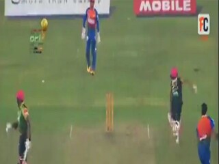  viral News: a never seen before run out dismisses- Photo Courtesy- Twitter/ Video Grab 