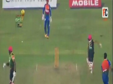  viral News: a never seen before run out dismisses- Photo Courtesy- Twitter/ Video Grab 