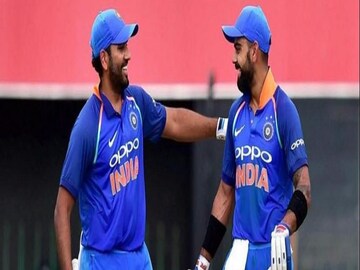Rohit sharma shocked by virat kohli's decision to step down as test captain- Photo-PTI 