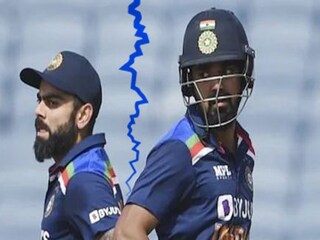 Virat Kohli vs KL Rahul- Photo -News 18 Creative