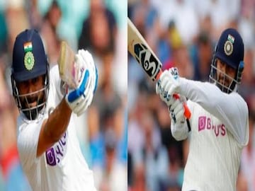 মধ্যাহ্নভোজের বিরতি আগে ভারতকে টানছেন পন্থ এবং বিরাট