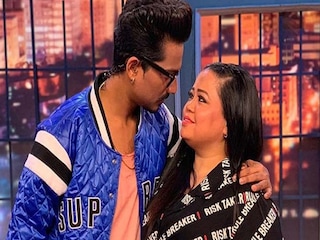 স্বামীর সঙ্গে ভারতী সিং