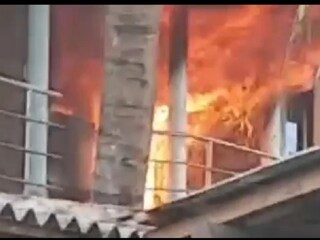 দিঘায় হোটেলে আগুন 