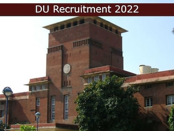 DU Recruitment 2022