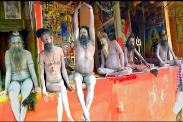 গঙ্গাসাগর মেলা প্রাঙ্গনে নজরদারি তুঙ্গে! তবু এড়ানো যাচ্ছে না সংক্রমণের ঝুঁকি... গঙ্গাসাগর মেলা প্রাঙ্গনে নজরদারি তুঙ্গে! তবু এড়ানো যাচ্ছে না সংক্রমণের ঝুঁকি...