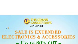 Flipkart Grand Gadget Day Sale: শুরু হয়েছে গ্র্যান্ড গ্যাজেট ডে সেল, দেখে নিন এক ঝলকে Flipkart Grand Gadget Day Sale: শুরু হয়েছে গ্র্যান্ড গ্যাজেট ডে সেল, দেখে নিন এক ঝলকে