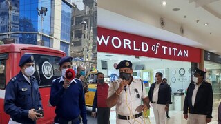 করোনার থাবা পুলিশে। করোনার থাবা পুলিশে।