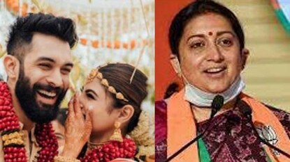 মৌনীর বিয়েতে বিশেষ পোস্টে শুভেচ্ছা জানালেন স্মৃতি ইরানি
মৌনীর বিয়েতে বিশেষ পোস্টে শুভেচ্ছা জানালেন স্মৃতি ইরানি