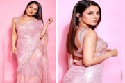 বিগবস ফিনালের মঞ্চে গোলাপি শাড়িতে শেহনাজ! অভিনেত্রীর সারল্যে মুগ্ধ নেটিজেন