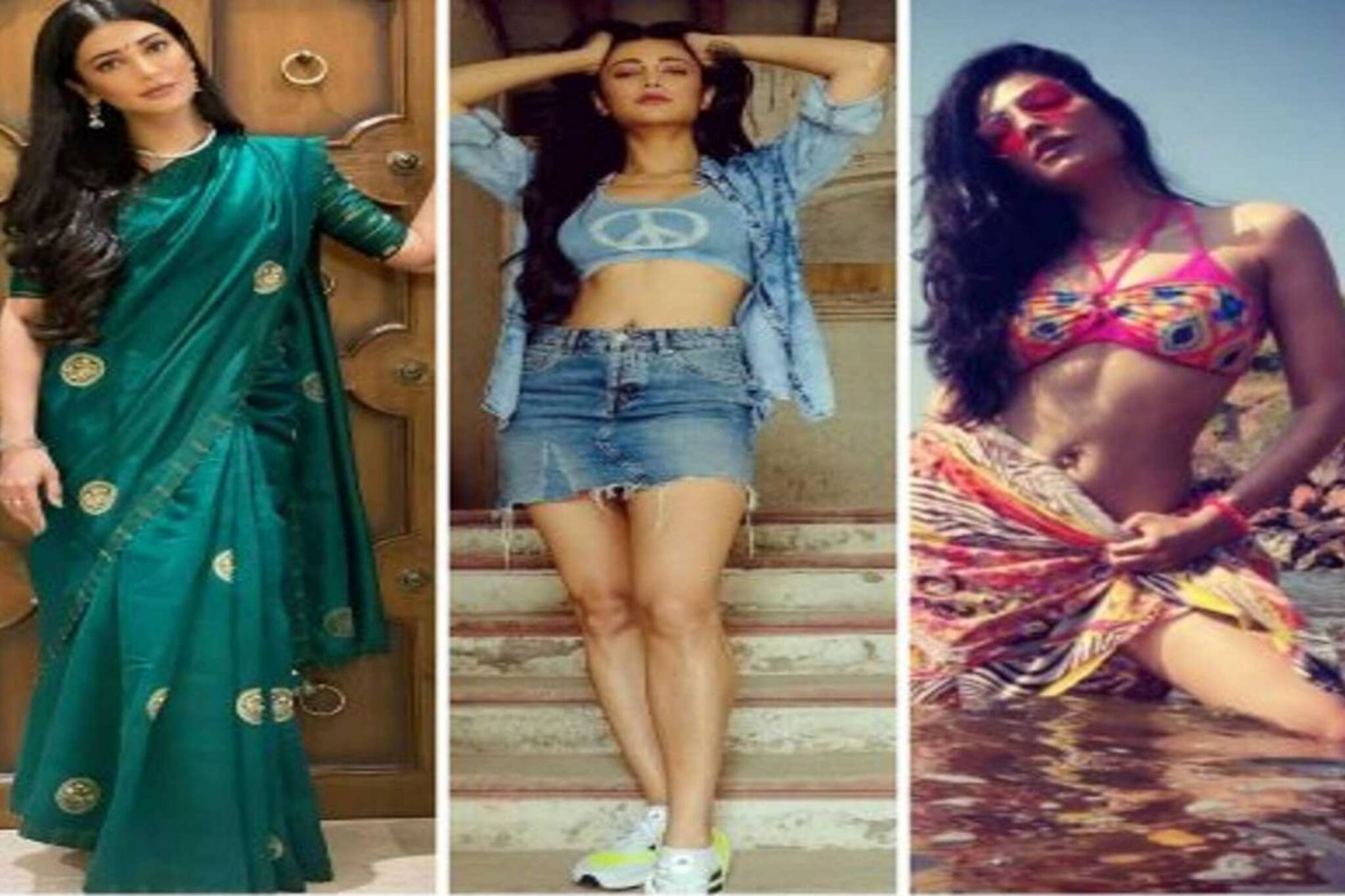 গান, অভিনয়, ফ্যাশন। শ্রুতি হাসান এক কথায় ডিভা, দেখুন তাঁর ঝড় তোলা কিছু ছবি