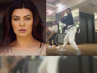 দুই মেয়েকে নিয়ে জমিয়ে নাচছেন সুস্মিতা!