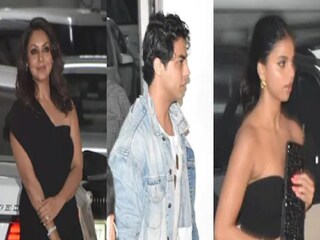 Gauri Khan Aryan Khan Suhana Khan (Photo Viral Bhayani)