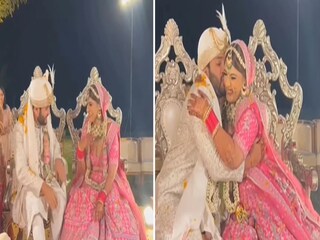 নেট কাঁপাচ্ছে বড়-কনের ভাইরাল LOVE 