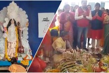 কোভিড ভুলে সরস্বতী পুজোয় মেতে উঠেছে ছাত্র ও ছাত্রীরা