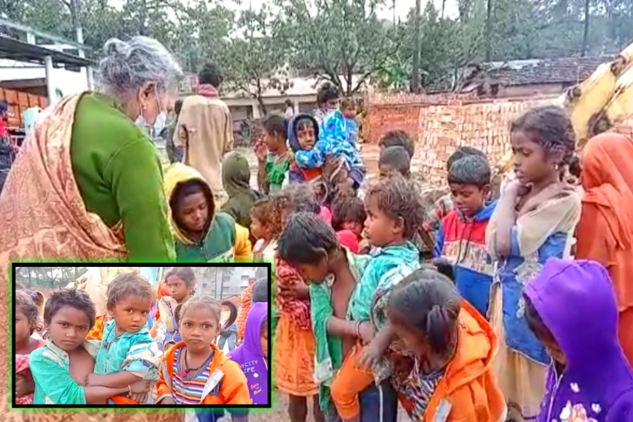 North 24 Parganas News- শিশুদের মুখে হাসি ফুটিয়ে মায়ের শেষ ইচ্ছেপূরণ মেয়ের