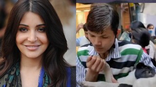 পশুপ্রেমীকে কুর্ণিশ জানাতে কী করলেন অনুষ্কা 