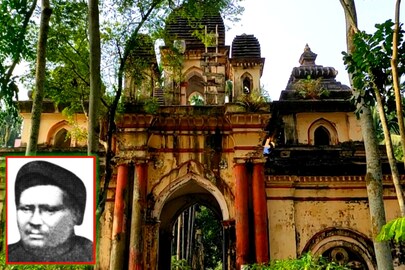 গোবরডাঙ্গায় শ্রীচন্দ্রের তৈরি জোড়া শিবমন্দির