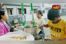 গরমের আভাস পেতেই দেদার বিকোচ্ছে ফুচকা গরমের আভাস পেতেই দেদার বিকোচ্ছে ফুচকা