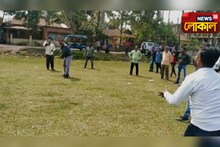 ভোটের দিন মানসিক চাপ কমাতে ক্রিকেট খেললেন ময়নাগুড়ির তৃণমূল প্রার্থী