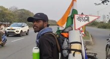 পায়ে হেঁটে লাদাখ পাড়ি যুবকের পায়ে হেঁটে লাদাখ পাড়ি যুবকের