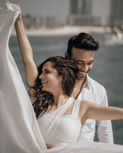 *ছবি শেয়ার করার পরেই অঙ্কিতার সোশ্যাল মিডিয়া হ্যান্ডেল ভরেছিল শুভেচ্ছার বন্যায়। (Picture Credits: Ankita Lokhande Jain/Instagram) 