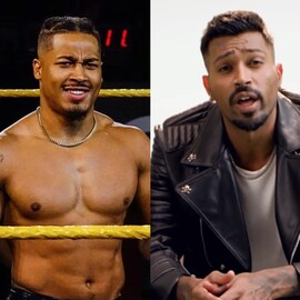 এই WWE রেসলার-এর মতো দেখতে হার্দিক পান্ডিয়াকে! ভাইরাল হচ্ছে দু'জনের ছবি