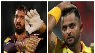 দল নাও পেতে পারেন রায়না, দীনেশ কার্তিক