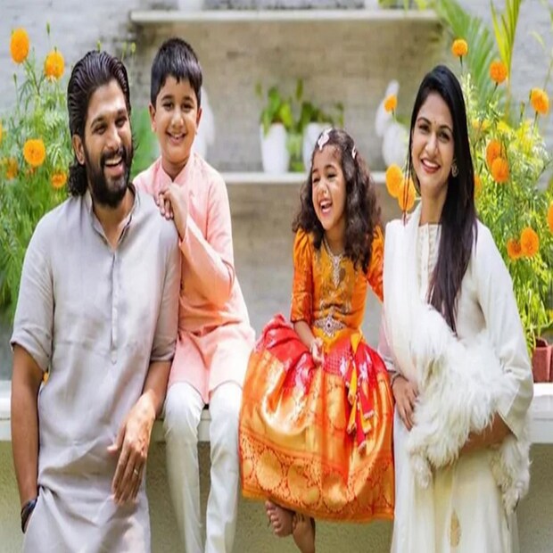 স্ত্রী ও দুই সন্তানকে নিয়ে সংসার তাঁর। স্ত্রী স্নেহা, ছেলের নাম অল্লু আয়ান ও মেয়ের নাম অল্লু আরহা। 