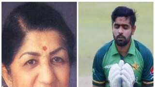লতা মঙ্গেশকরের প্রতি শ্রদ্ধা জানিয়েছেন পাকিস্তানের বাবর আজম