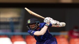 After brilliant batting in semifinal Shaik Rasheed scores half century in Ind vs Eng final- Photo Courtesy- BCCI/Twitter After brilliant batting in semifinal Shaik Rasheed scores half century in Ind vs Eng final- Photo Courtesy- BCCI/Twitter