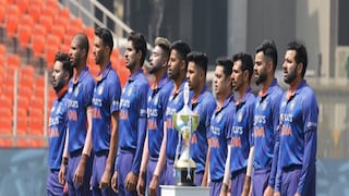 Lata Mangeshkar Demises: Indian Cricket Team pays tribute to Lata Mangeshkar during their 1000 ODI- Photo Courtesy- BCCI/Twitter 