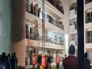 গুরুগ্রামের এই বহুতলেই দুর্ঘটনা ঘটে৷ 