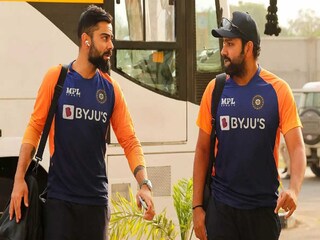 আমেদাবাদে হালকা ট্রেনিং করলেন বিরাট, রোহিতরা