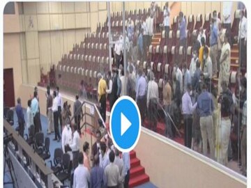 Watch sucessful launch of indias first space launch for 2022 a radar imaging satellite by ISRO- Photo Courtesy- Twitter/ Video Grab 