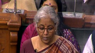 বাজেট পেশ করছেন নির্মলা৷ Photo-ANI বাজেট পেশ করছেন নির্মলা৷ Photo-ANI