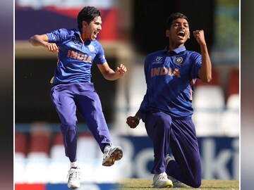 U19 World Cup Final: Two pacers Ravi Kumar and Raj Bawa take 9 wickets in final for India- Photo Courtesy- Twitter