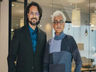 ডিজাইনার রাহুল মিশ্রার সঙ্গে রিলায়েন্স ব্র্যান্ডস-এর এমডি দর্শন মেহেতা
