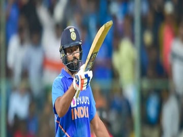 Rohit Sharma become first Indian Captain to do white wash against any team in two different format- Photo-File 