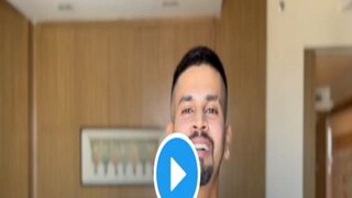 IPL Auction 2022: Shreyash Iyer unleash killer instinct after picked up by KKR- Photo Courtesy- Twitter/ Video Grab 