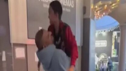 Viral Video: shikhar dhawan meet with his son zoravar after 2 years video goes viral- Photo Courtesy- Instagram/ Video Grab Viral Video: shikhar dhawan meet with his son zoravar after 2 years video goes viral- Photo Courtesy- Instagram/ Video Grab