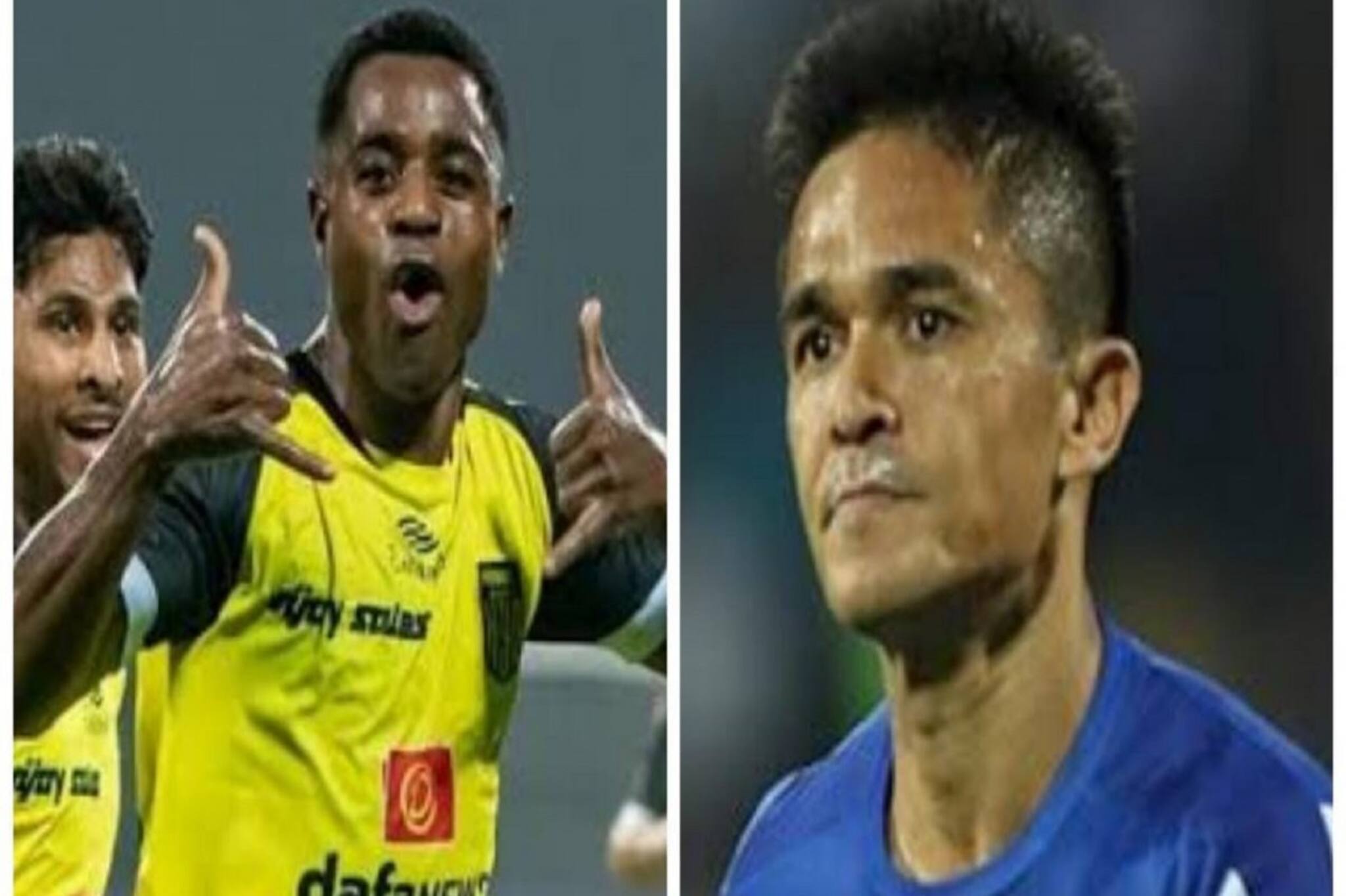 আইএসএলে সর্বোচ্চ গোলের মালিক হওয়ার পর ওগবেচেকে শুভেচ্ছা সুনীলের