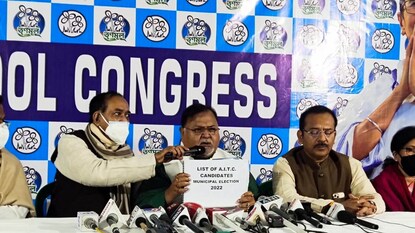 প্রার্থী তালিকা ঘোষণা তৃণমূলের। নিজস্ব চিত্র প্রার্থী তালিকা ঘোষণা তৃণমূলের। নিজস্ব চিত্র