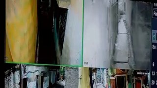 The ruling party is accused of attacking a Congress candidate's house 
