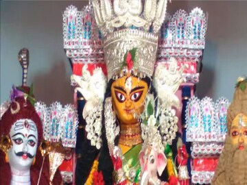 গণেশ জননীর পুজো। 