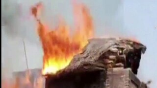 অগ্নিকাণ্ড নওদায়। 