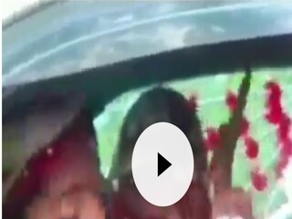 গাড়িতেই বরকে তুমুল মারধর নতুন কনের!