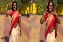 চাবুকের মত শরীর মেয়েটির! লাল পাড় শাড়িতে Bicef-Six Pack-এ তোলপাড়