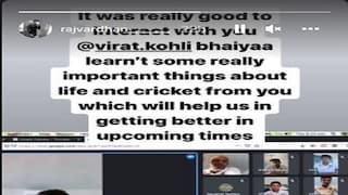 virat kohli is giving important tips before the final match kaushal tambe Rajvardhan Hangargekar shared the post
