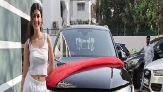 Shanaya Kapoor New Car