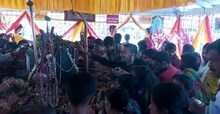 শিবরাত্রিতে ভক্তদের ভিড় বর্ধমানেশ্বর শিব মন্দিরে